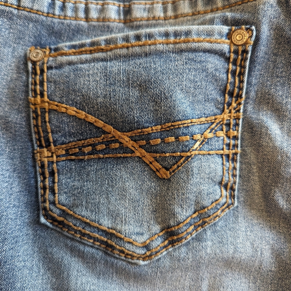 Rock & Roll Cowgirl Jeans Mid Rise Straight 27x30